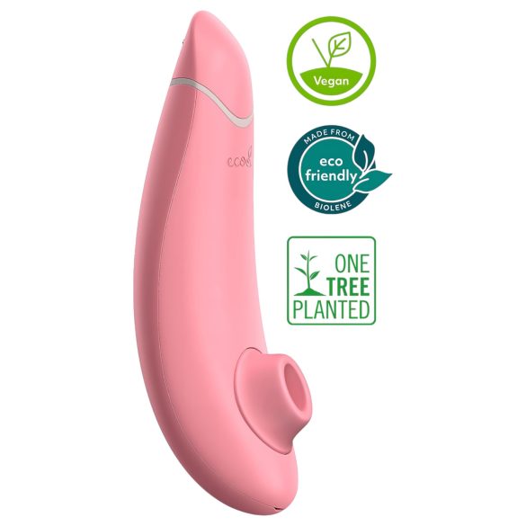 Womanizer Premium Eco - akumulatorowy stymulator powietrzny (różowy) dla kobiet
