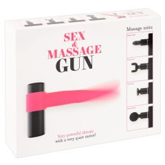  You2Toys Gun - zestaw wibratorów do masażu (różowy i czarny)
