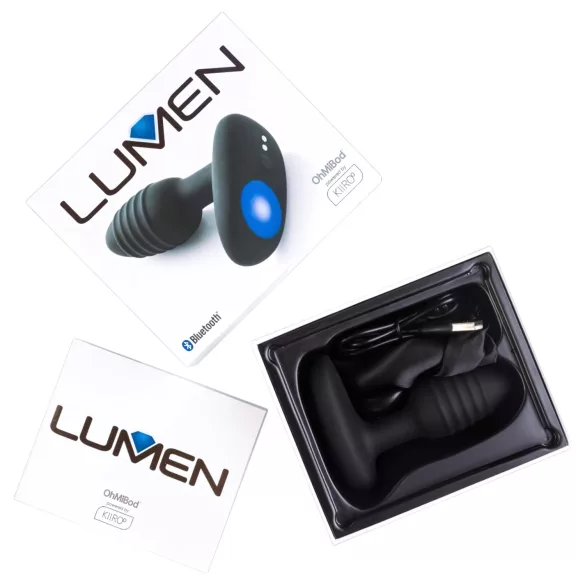 Kiiroo OhMiBod Lumen - interaktywny wibrator prostaty (czarny)