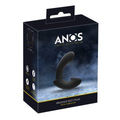  Anos - anatomiczny wibrator prostaty z możliwością ładowania (czarny)