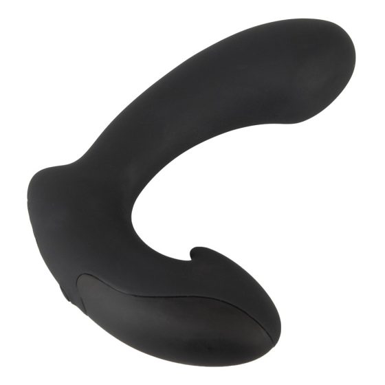 Anos - anatomiczny wibrator prostaty z możliwością ładowania (czarny)