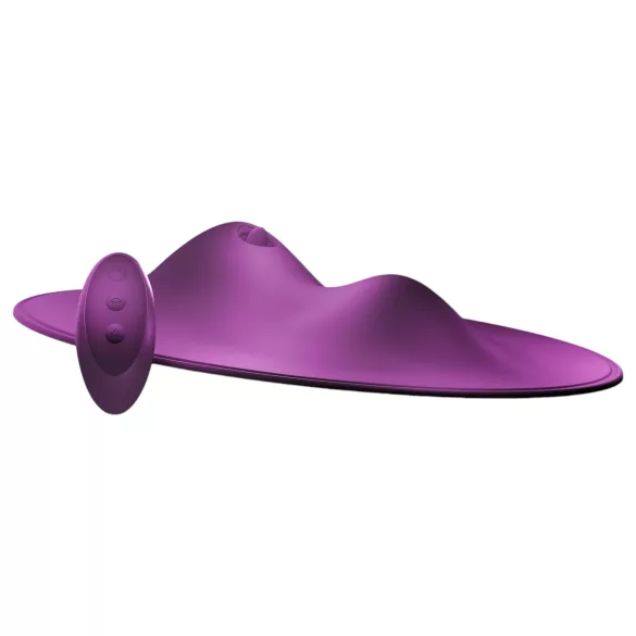 VibePad 2 - wibrator do lizania w formie poduszki - silikon fioletowy