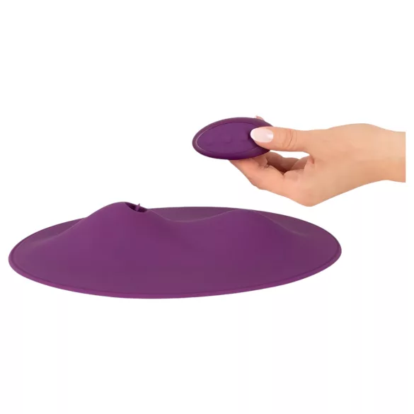 VibePad 2 - wibrator do lizania w formie poduszki - silikon fioletowy