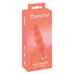   You2Toys peachy! mini beads - wibrator perłowy z możliwością ładowania (brzoskwiniowy)