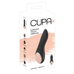   You2Toys CUPA - bezprzewodowy wibrator łechtaczkowy z podgrzewaczem (czarny)
