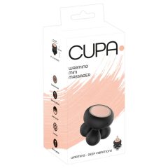   You2Toys CUPA Mini - podgrzewany wibrator z akumulatorem (czarny)