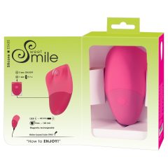   SMILE Thumping Touch - ładowalny pulsujący wibrator łechtaczkowy (różowy)
