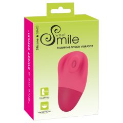   SMILE Thumping Touch - ładowalny pulsujący wibrator łechtaczkowy (różowy)