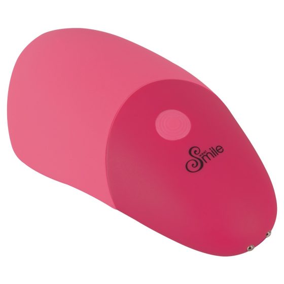 SMILE Thumping Touch - ładowalny pulsujący wibrator łechtaczkowy (różowy)
