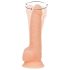 Naked Addiction Obracający 8 - naturalny wibrator (20 cm)
