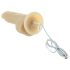 Naked Addiction Rotating 7 - Obrotowy wibrator (18cm) - naturalny