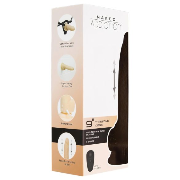 Wibrator Thrusting 9 - naturalne doznania (23 cm)