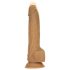 Naked Addiction Ruchomy 9 - ciemny wibrator (23cm)