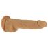 Naked Addiction Ruchomy 9 - ciemny wibrator (23cm)