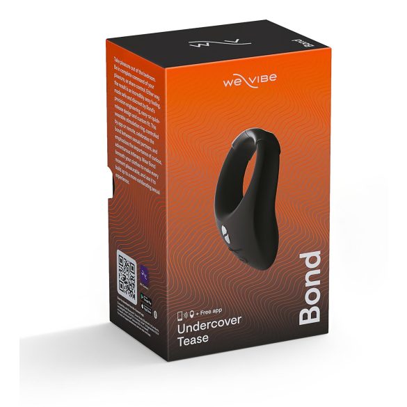 We-Vibe Bond - inteligentny pierścień wibrujący (czarny)