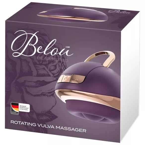 Belou - wibrator łechtaczkowy rotacyjny akumulatorowy - masażer sromu