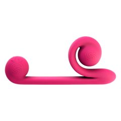   Snail Vibe Duo - ładowalny wibrator stymulujący 3 w 1 (różowy)