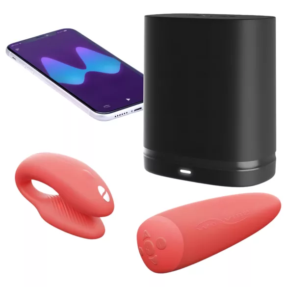 We-Vibe Chorus - wibrator dla par - sterowanie aplikacją - akumulator