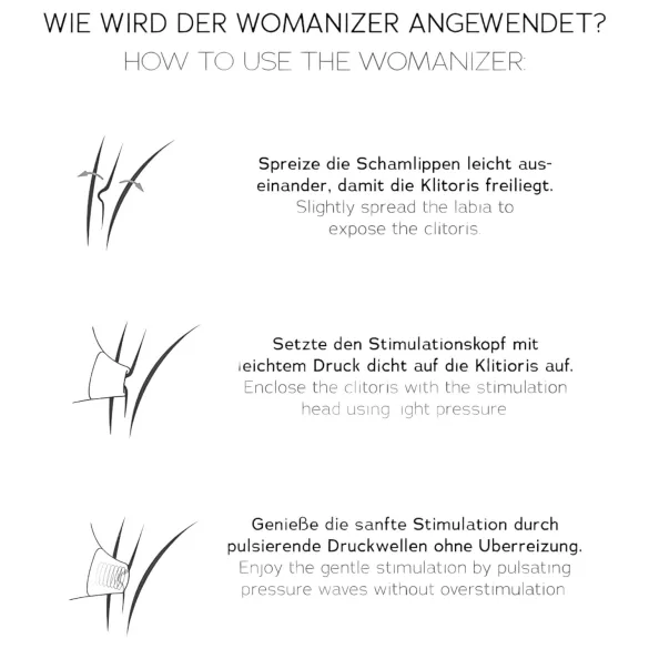 Womanizer Premium 2 - stymulator łechtaczki na powietrze - niebieski