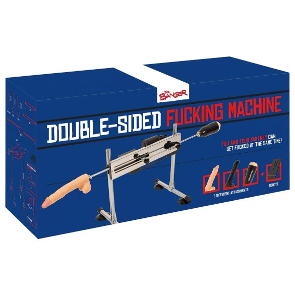 The Banger Fucking Machine - podwójna akcja + 2 dilda i sztuczna wagina