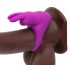 Zestaw Happyrabbit Cock - pierścień wibrujący z etui (fioletowy)