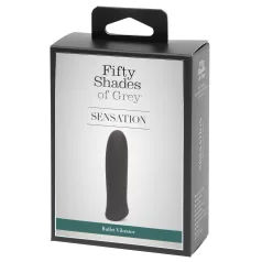   Fifty Shades of Grey - mini wibrator punktowy - wodoodporny - czarny