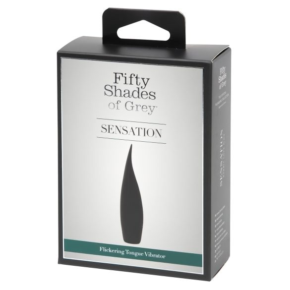 Sensation Fifty Shades - językowy wibrator (czarny)