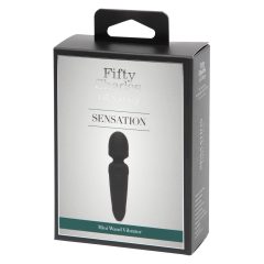 Fifty Shades of Grey Sensation Wand - mini masażer (czarny)