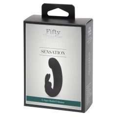   Fifty Shades of Grey Sensation - Wibrator z ramieniem łaskoczącym (czarny)