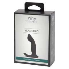   Fifty Shades of Grey - bezprzewodowy wibrator prostaty Sensation (czarny)
