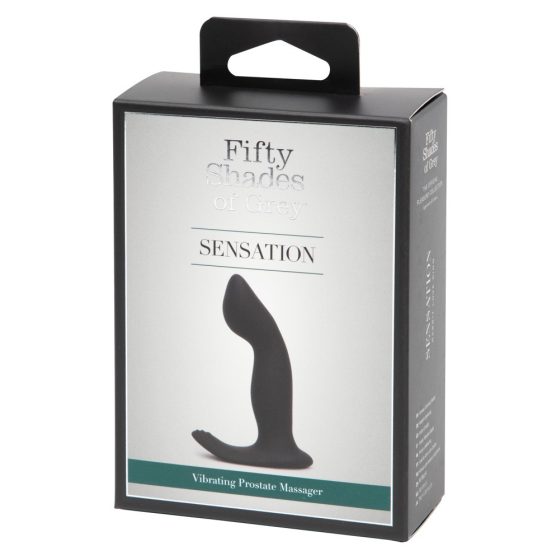 Fifty Shades of Grey - bezprzewodowy wibrator prostaty Sensation (czarny)