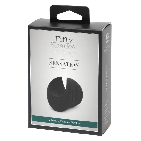 Pięćdziesiąt twarzy Greya Sensation - wibrator do punktu G (czarny)