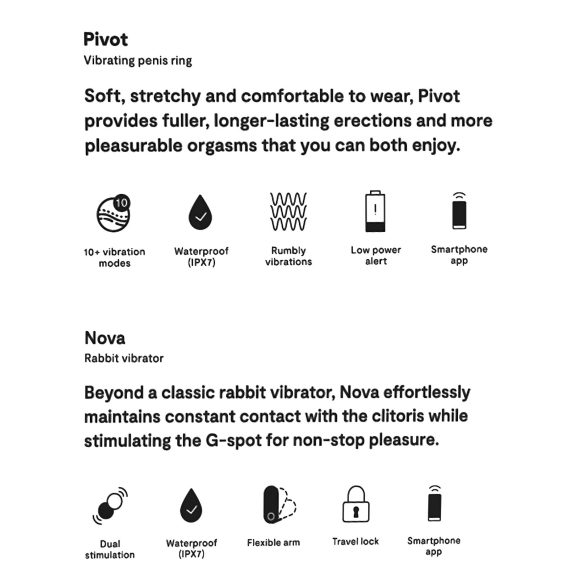 We-Vibe Date Night - zestaw dla pary - 2 częściowy wibrator