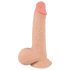Nature Skin - dilda z realist. skórą - 19cm (naturalny)