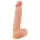 Natute Skin - dildo realistyczny z żyłkami - 25 cm - kolor naturalny