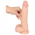 Natute Skin - dildo realistyczny z żyłkami - 25 cm - kolor naturalny