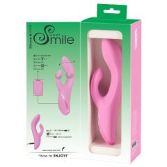   SMILE Nodding - bezprzewodowy wibrator z wibrującą różdżką (różowy)