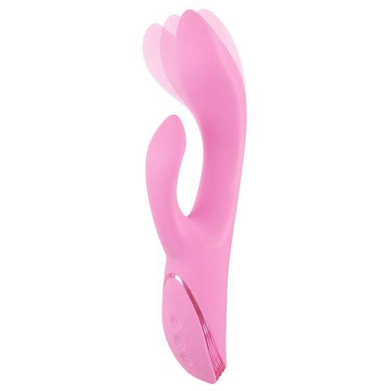 SMILE Nodding - bezprzewodowy wibrator z wibrującą różdżką (różowy)