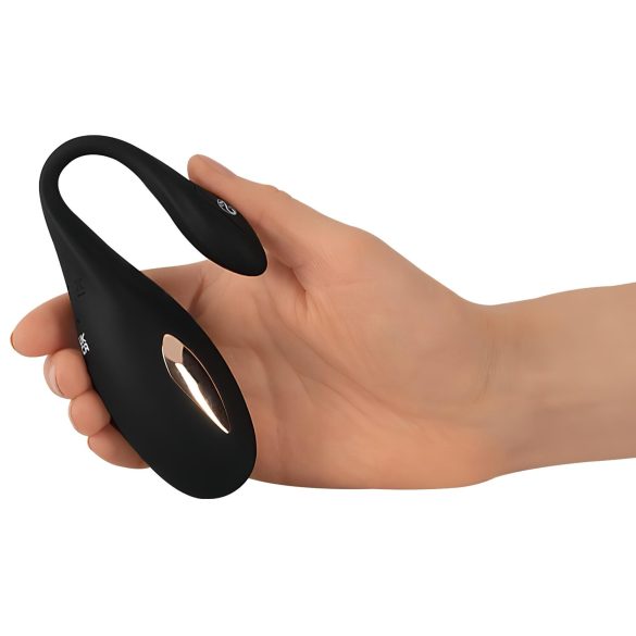 XOUXOU - jajko wibrujące na pilota - elektro - czarne