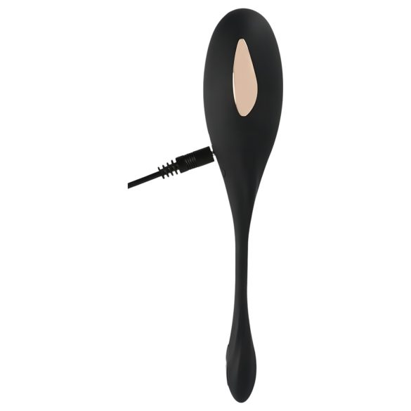 XOUXOU - jajko wibrujące na pilota - elektro - czarne