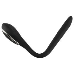   Penis Plug Dilator - akumulatorowy wibrator cewki moczowej (0,6-1,1 cm) - czarny