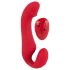 You2Toys Strapless - bezprzewodowy, strap-on wibrator (czerwony)