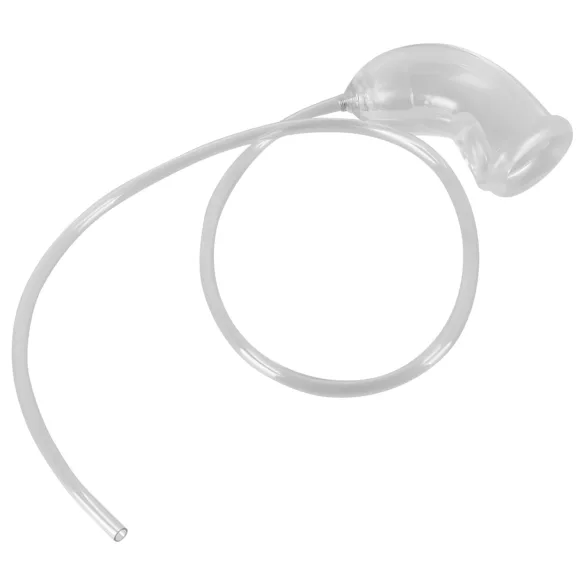 You2Toys - nakładka na penisa z rurką do sikania - przezroczysta