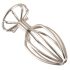 ANOS Metal 3,8cm - srebrny metalowy plug analny