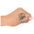 ANOS Metal 3,8cm - srebrny metalowy plug analny