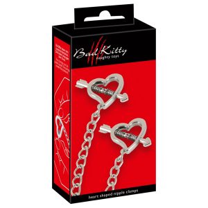 Bad Kitty - Zestaw biżuterii ze strzałami Kupidyna (srebrny)