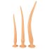 You2Toys - extra długi zestaw plugów (3 sztuki) - naturalny