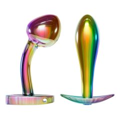   ANOS Metal Rainbow - zestaw metalowych dild analnych (2 sztuki)