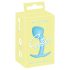 Cuties Mini Butt Plug – silikonowy korek analny - niebieski (2,6 cm)
