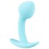 Cuties Mini Butt Plug – silikonowy korek analny - niebieski (2,6 cm)